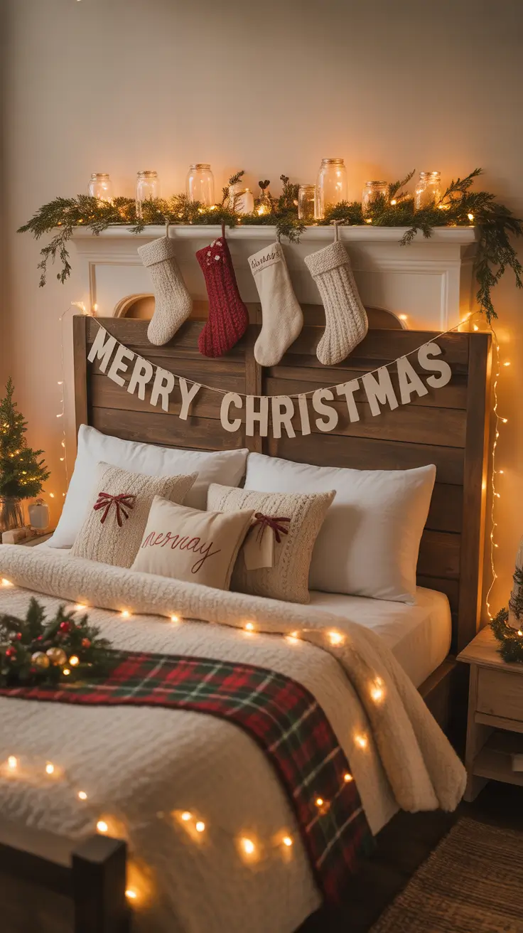 Christmas Bedroom Decor Ideas 2025 DIY Christmas Bedroom Magic On A Budget