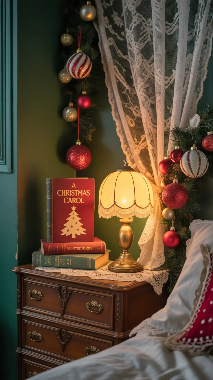Christmas Bedroom Decor Ideas 2025 Vintage Christmas Vibes For Nostalgic Charm