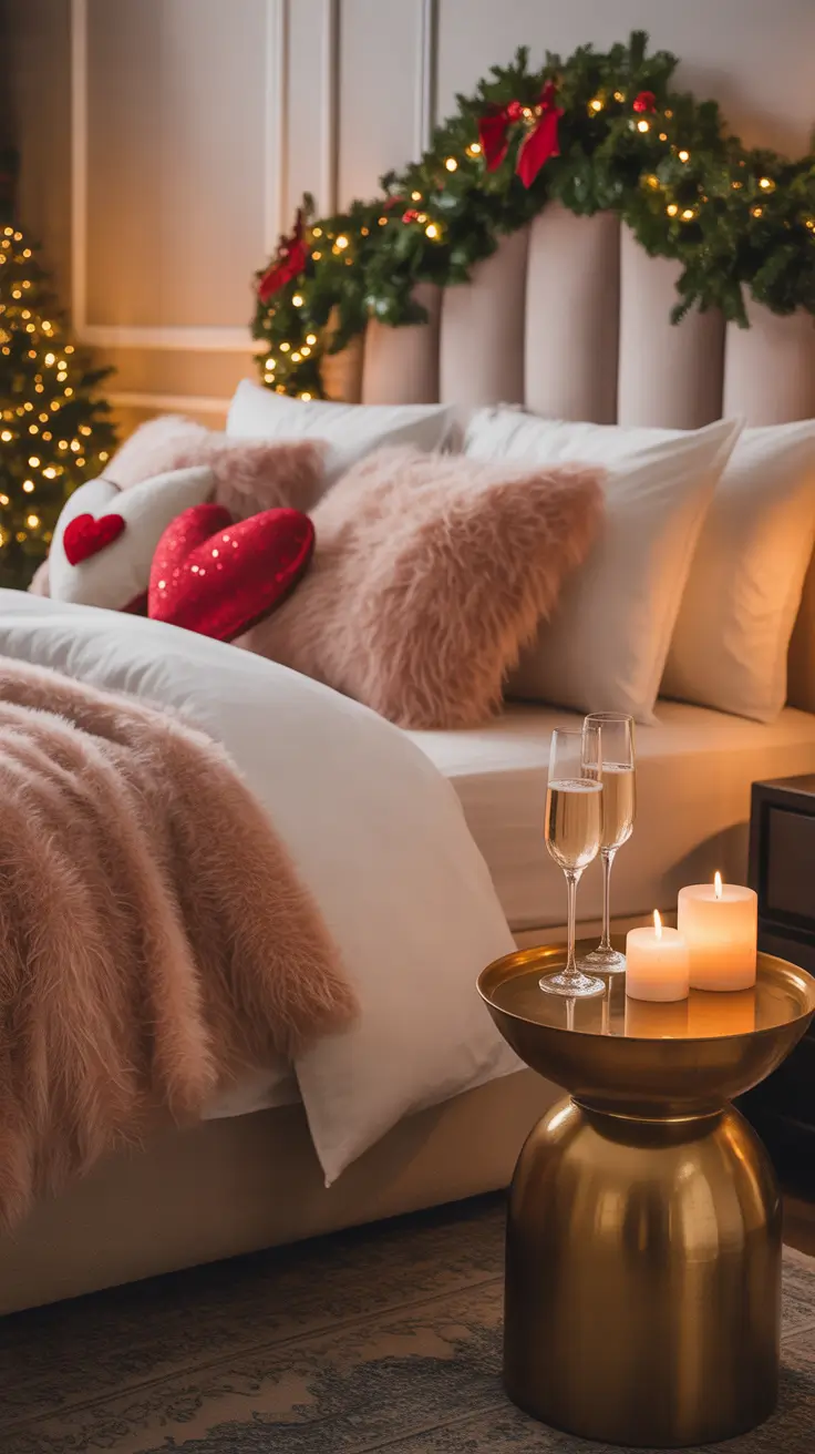 Christmas Bedroom Decor Ideas 2025 Couples’ Christmas Bedroom Decor Ideas