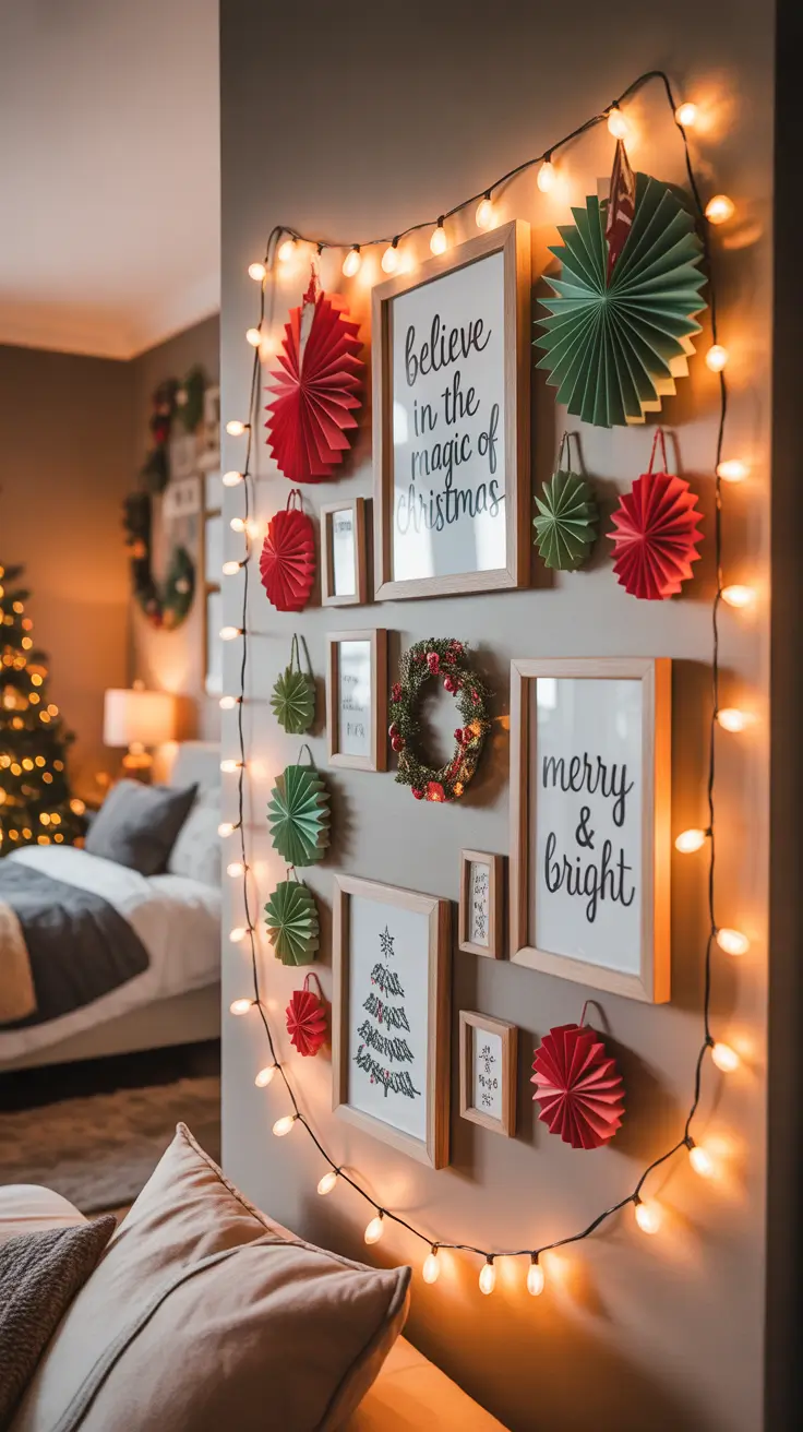 Christmas Bedroom Decor Ideas 2025 Wall Art Craft Projects With Christmas Spirit