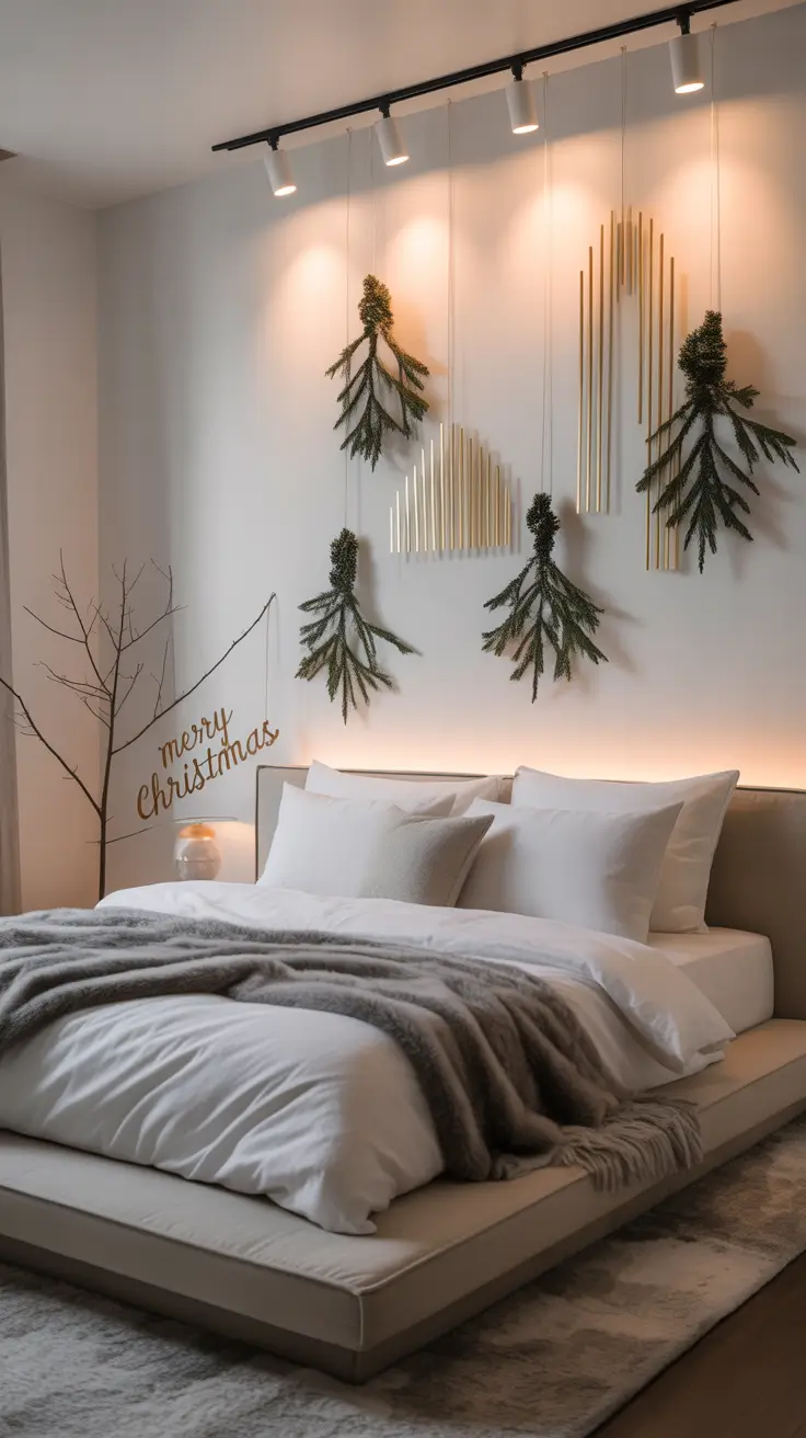 Christmas Bedroom Decor Ideas 2025 Modern Aesthetic Christmas Bedroom Inspiration
