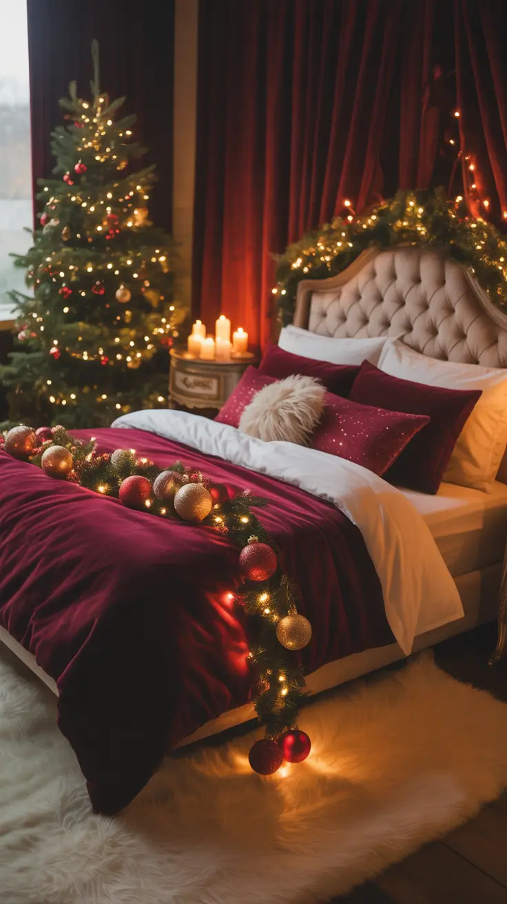 Christmas Bedroom Decor Ideas 2025 Magical Christmas Bedroom Decor Ideas 2025