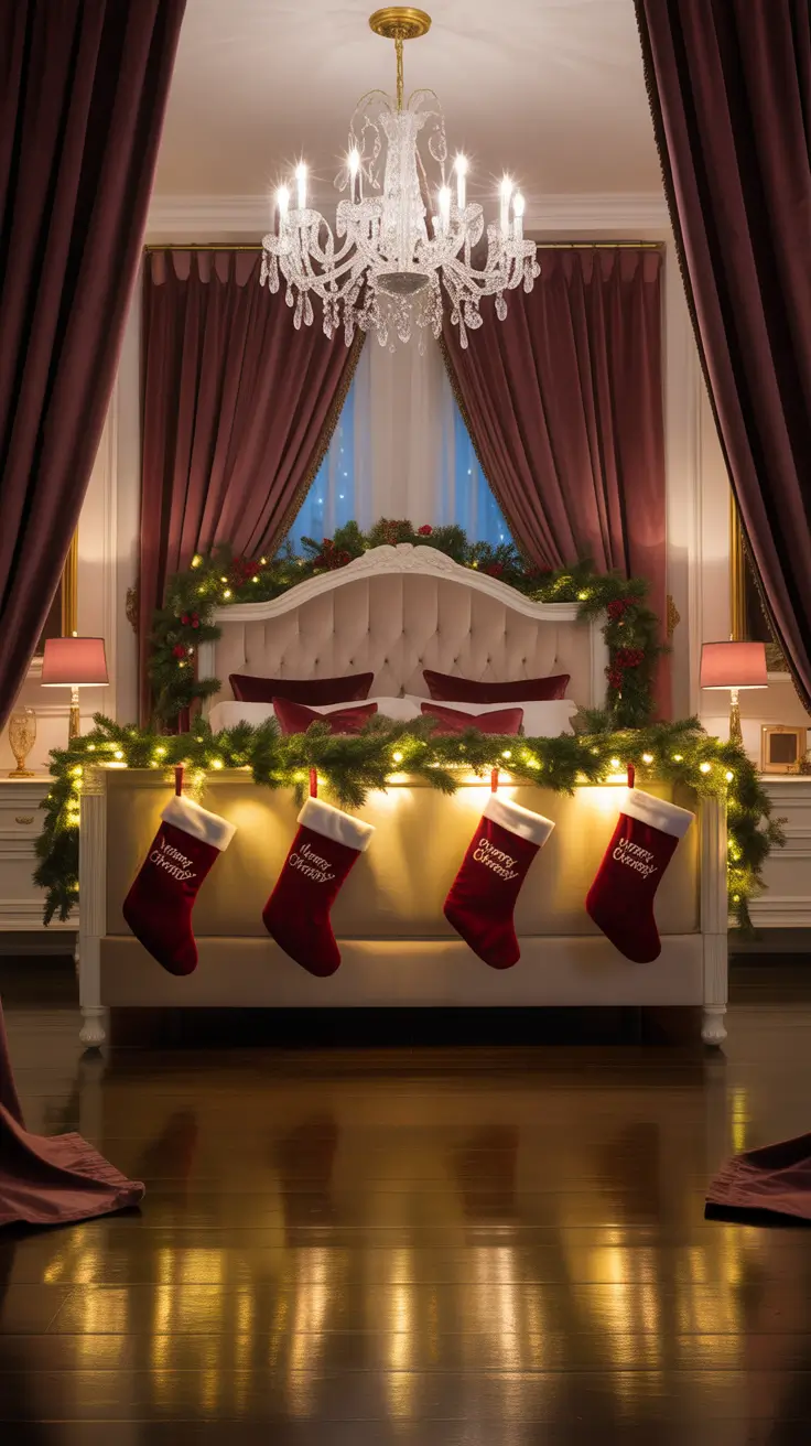 Christmas Bedroom Decor Ideas 2025 Master Bedroom Elegance For Christmas Nights