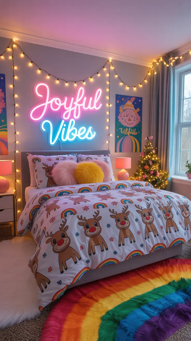 Christmas Bedroom Decor Ideas 2025 Dopamine Decor To Brighten Your Christmas Mood