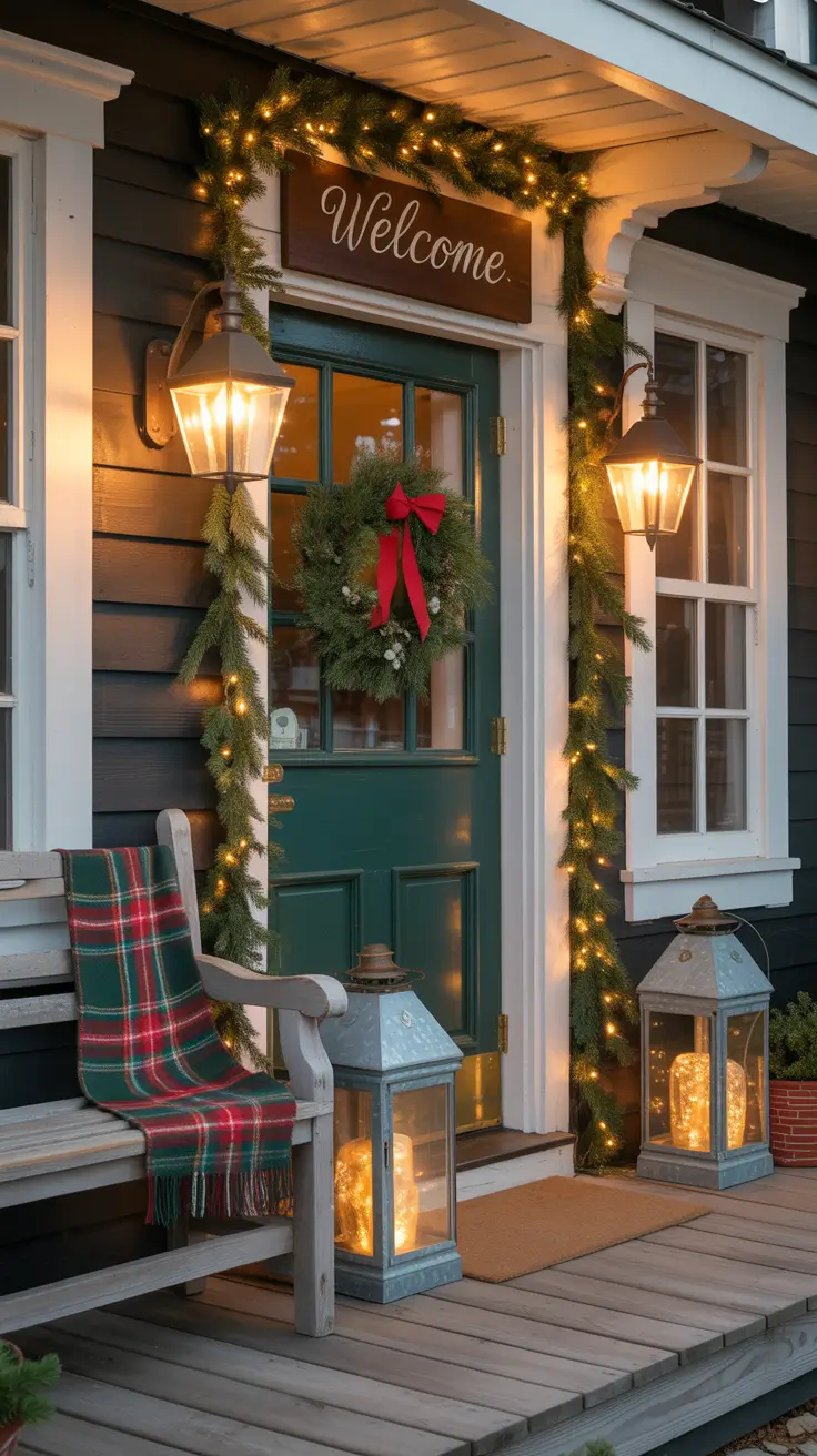 Christmas Decor Ideas 2025 Front Porch Christmas Welcome