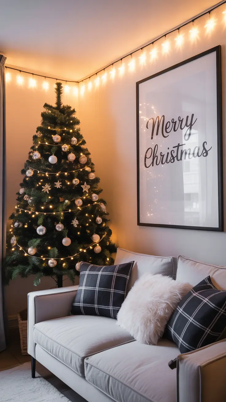 Christmas Decor Ideas 2025 Modern Minimalist Christmas Setup