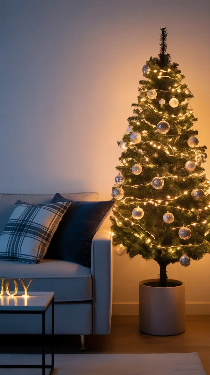 Christmas Decor Ideas 2025 Modern Minimalist Christmas Setup