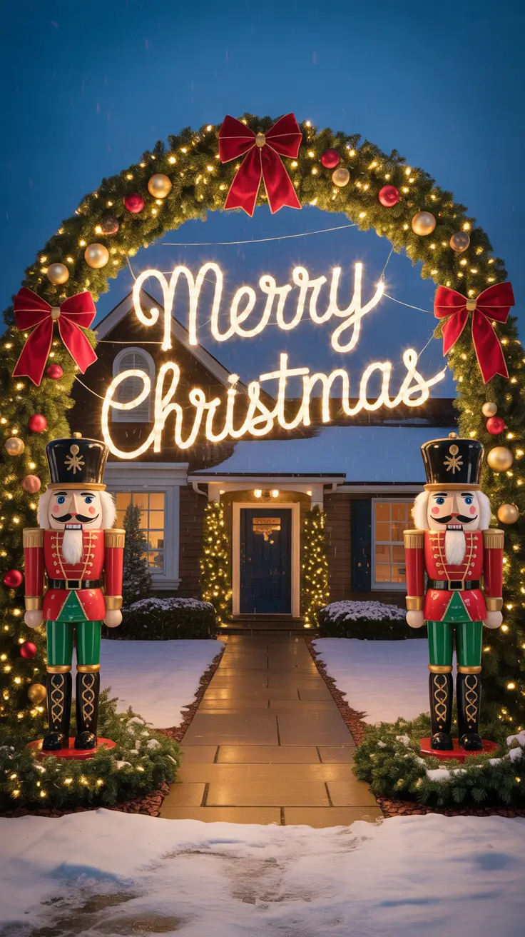 Christmas Decor Ideas 2025 Front Yard Holiday Statement Pieces