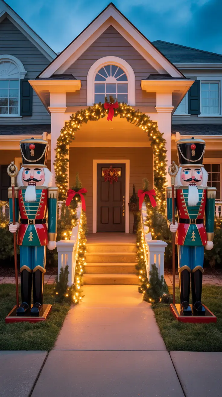 Christmas Decor Ideas 2025 Front Yard Holiday Statement Pieces