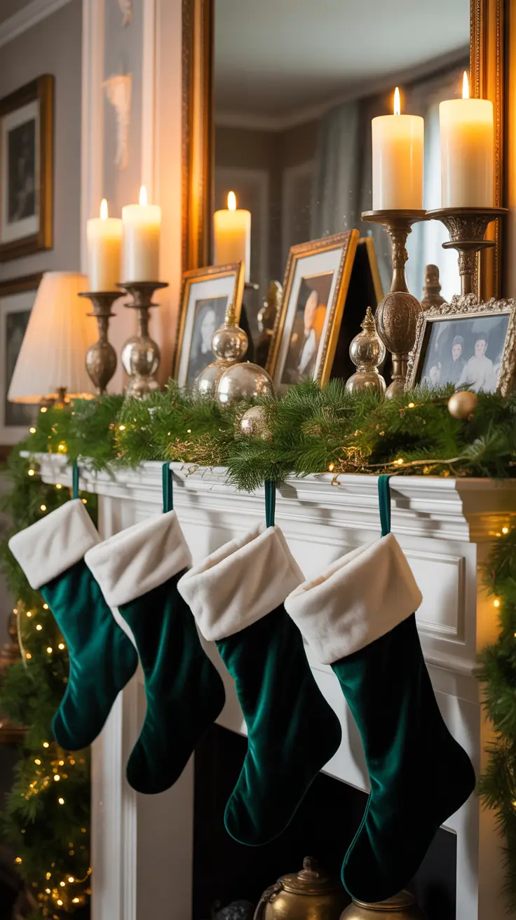 Christmas Decor Ideas 2025 Mantel Elegance With Christmas Layers