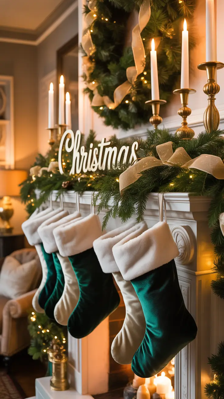 Christmas Decor Ideas 2025 Mantel Elegance With Christmas Layers