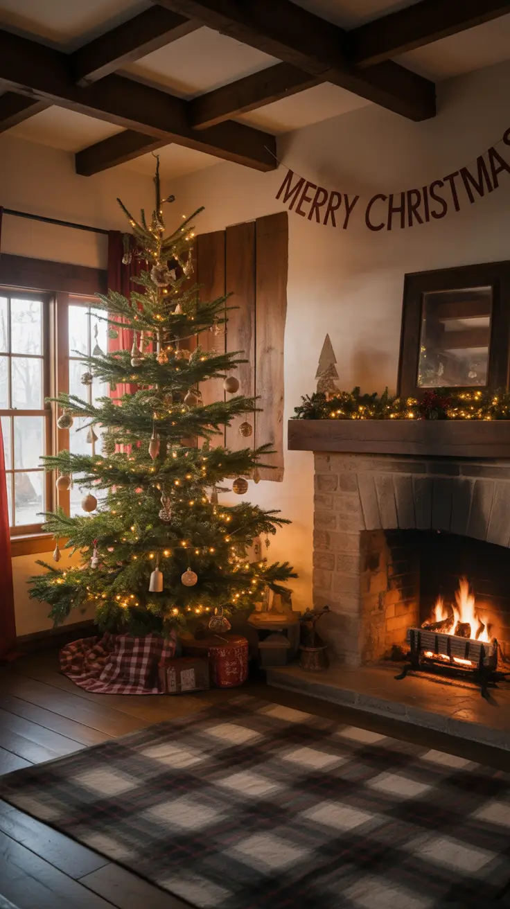 Christmas Decor Ideas 2025 Farmhouse Christmas Warmth