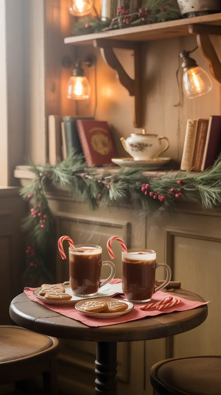 Christmas Decor Ideas 2025 Cozy Christmas Cafe Atmosphere
