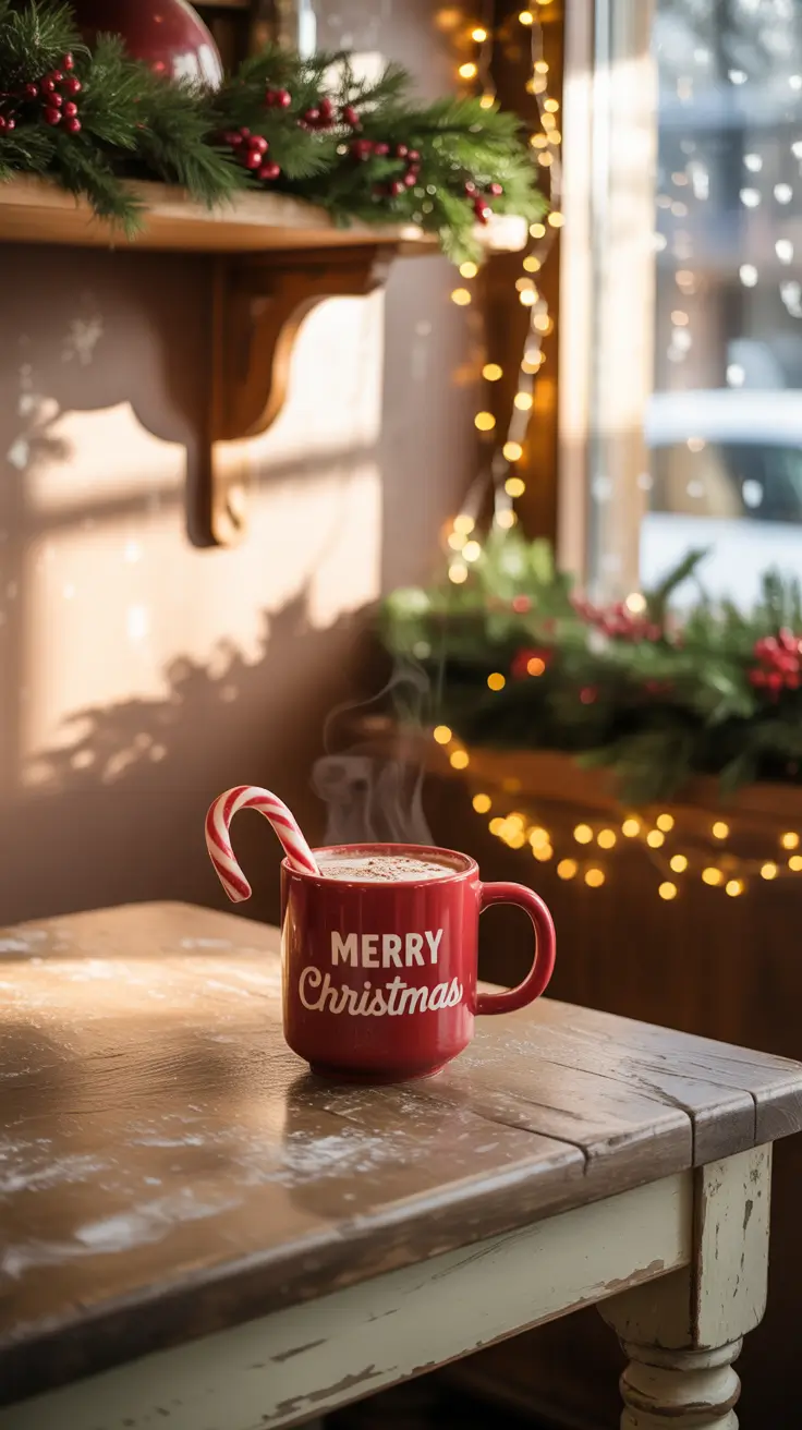 Christmas Decor Ideas 2025 Cozy Christmas Cafe Atmosphere