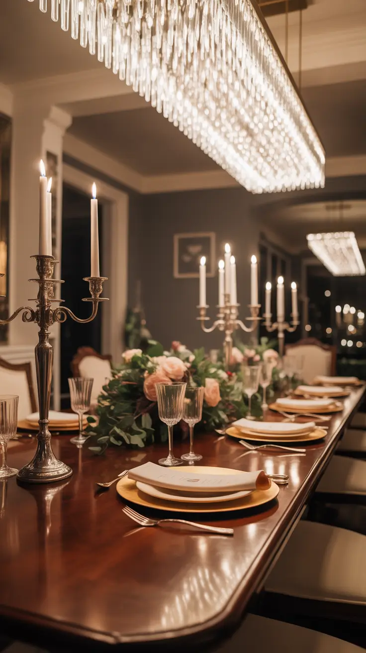 Christmas Decor Ideas 2025 Elegant Holiday Dining Table
