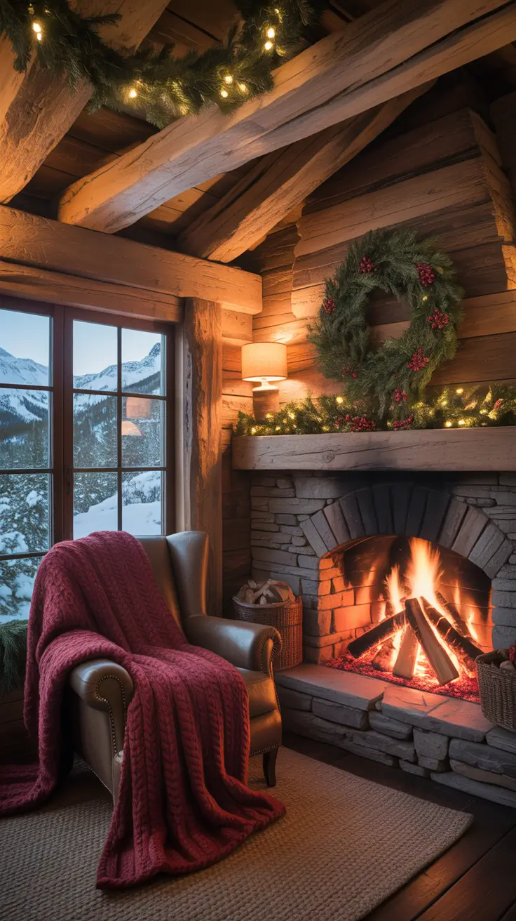 Christmas Decor Ideas 2025 Rustic Cabin Christmas Charm