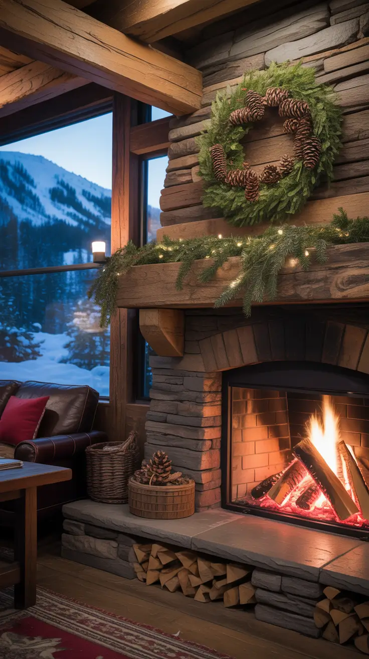 Christmas Decor Ideas 2025 Rustic Cabin Christmas Charm