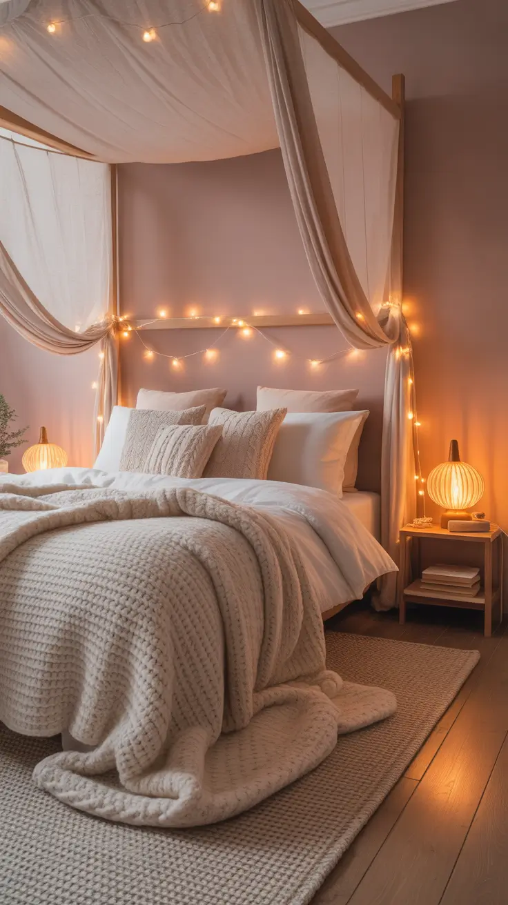 Christmas Decor Ideas 2025 Dreamy Christmas Bedroom Retreat