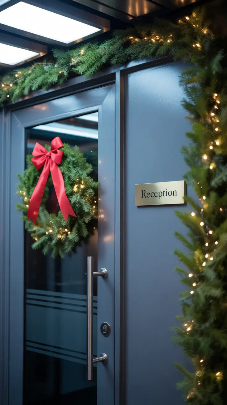 Christmas Decor Ideas 2025 Office Door Holiday Spirit Upgrade