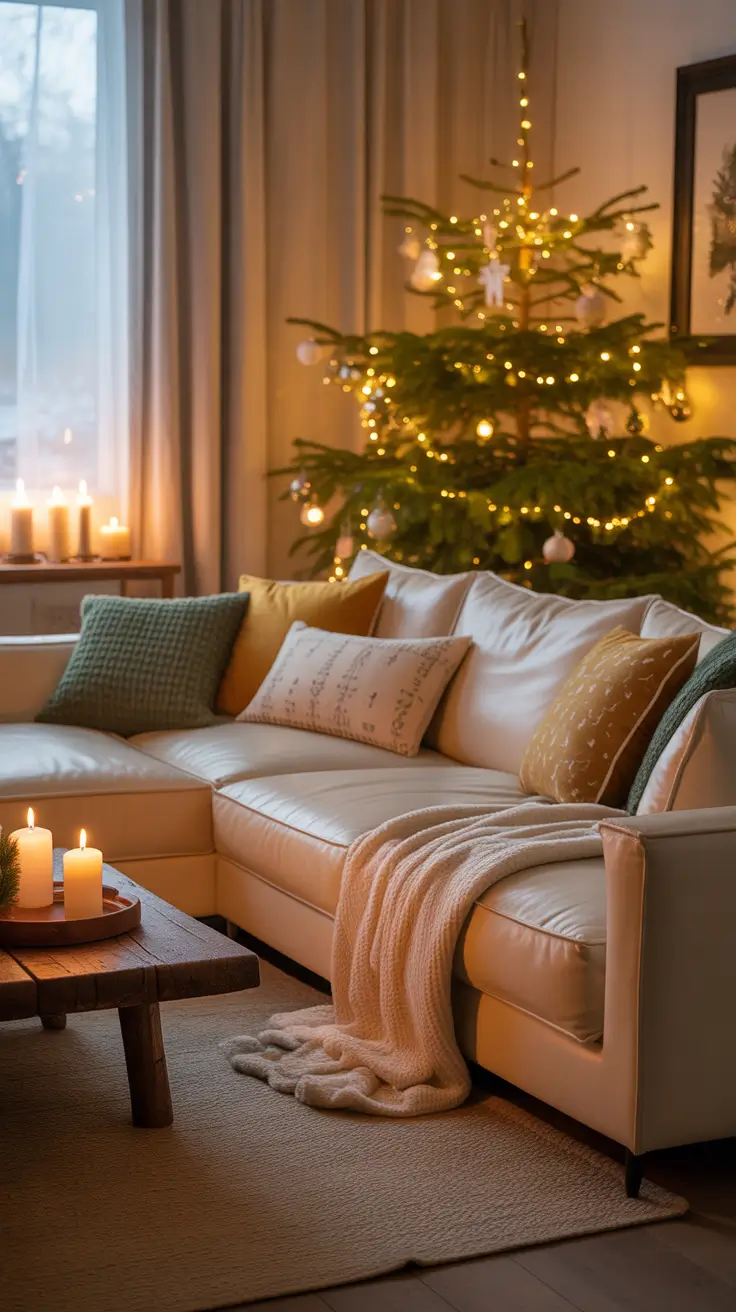 Festive Living Room Glow