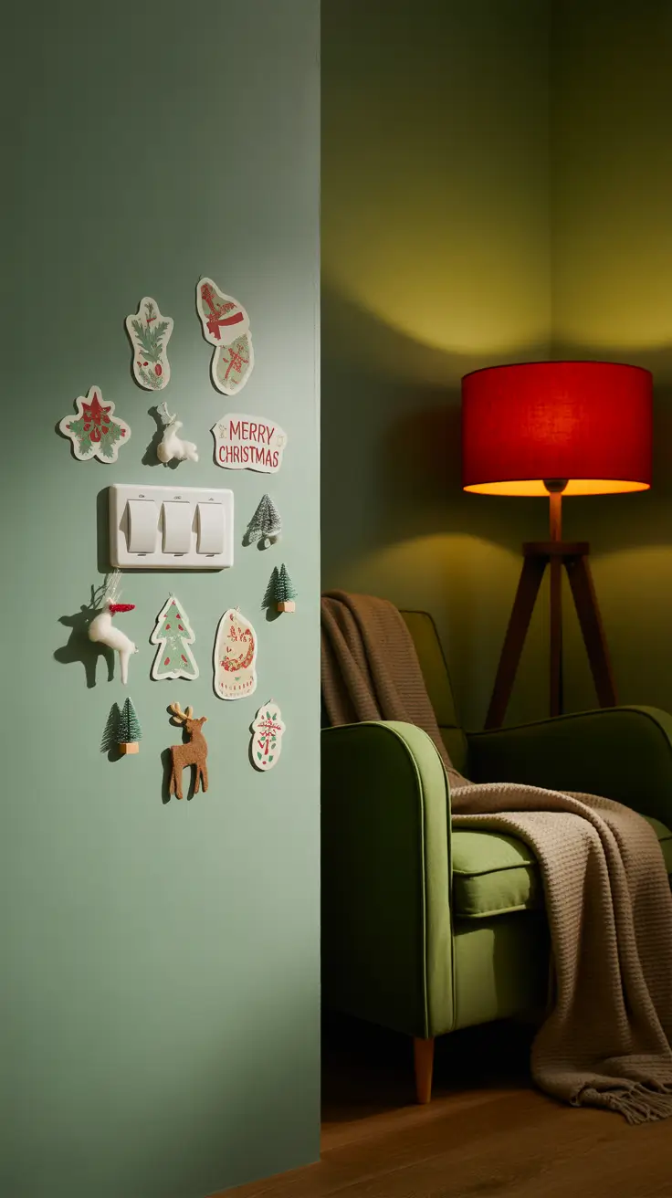 Switch board art for Christmas