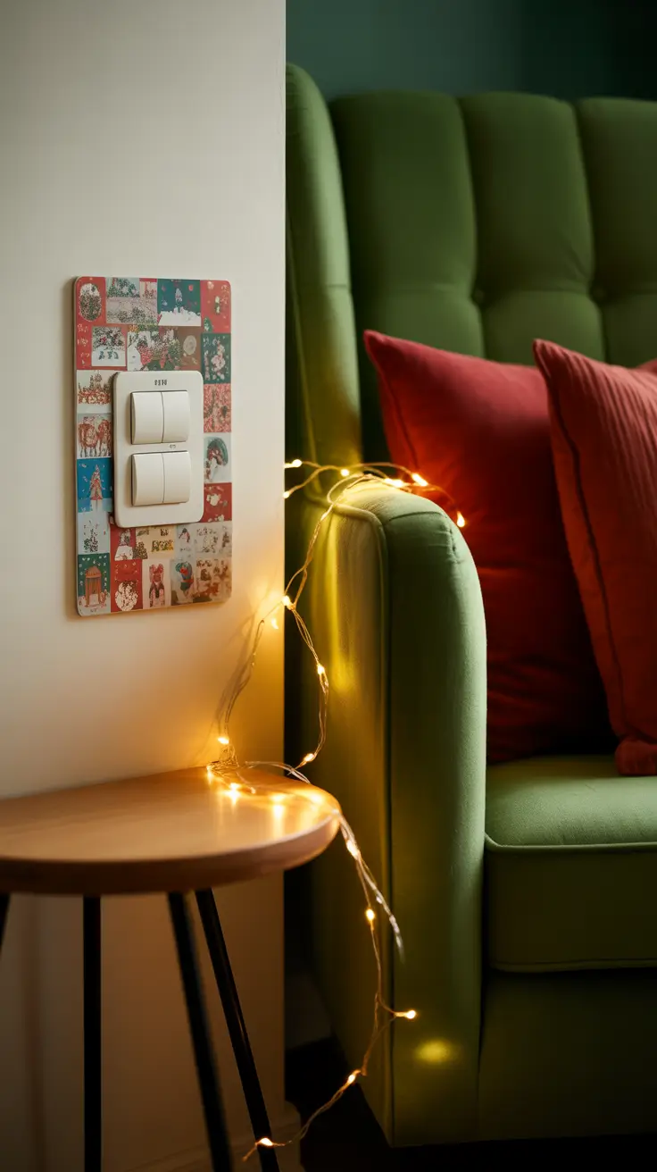 Switch board art for Christmas