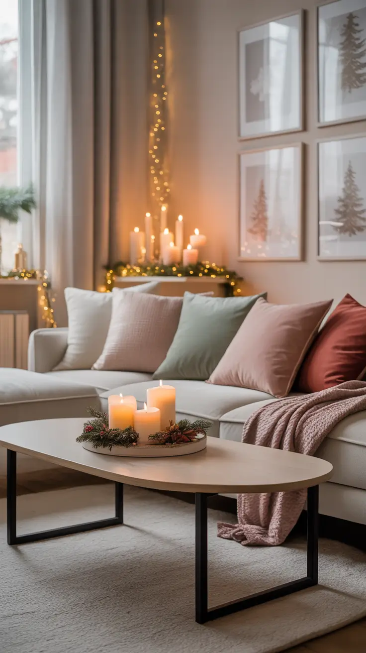 Aesthetic Christmas Living Spaces