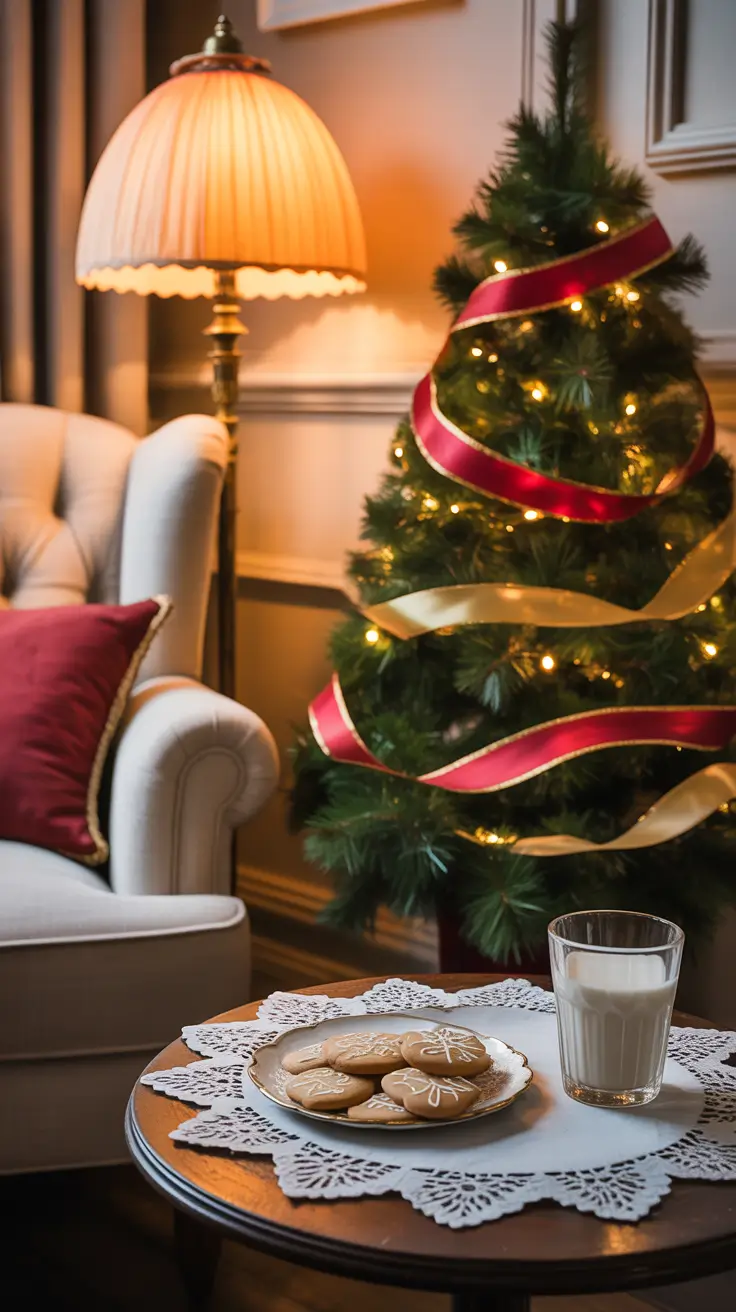 Corner Holiday Vignettes