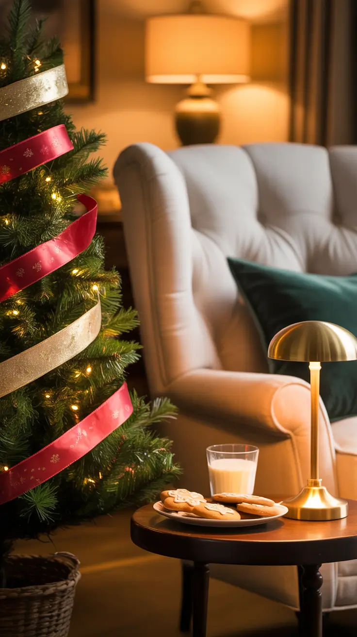 Corner Holiday Vignettes