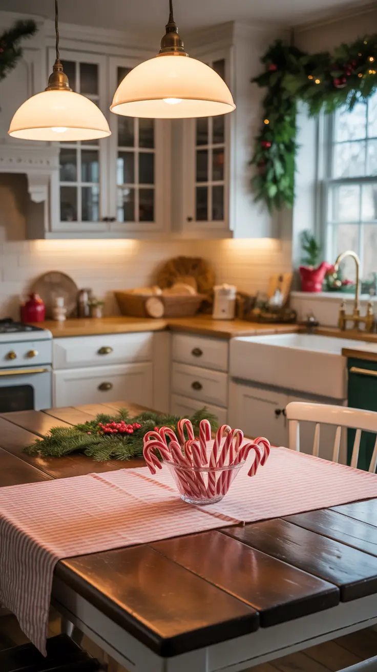 Christmas Kitchen Decor Ideas 2025 Red And White Cheerful Kitchen Decor