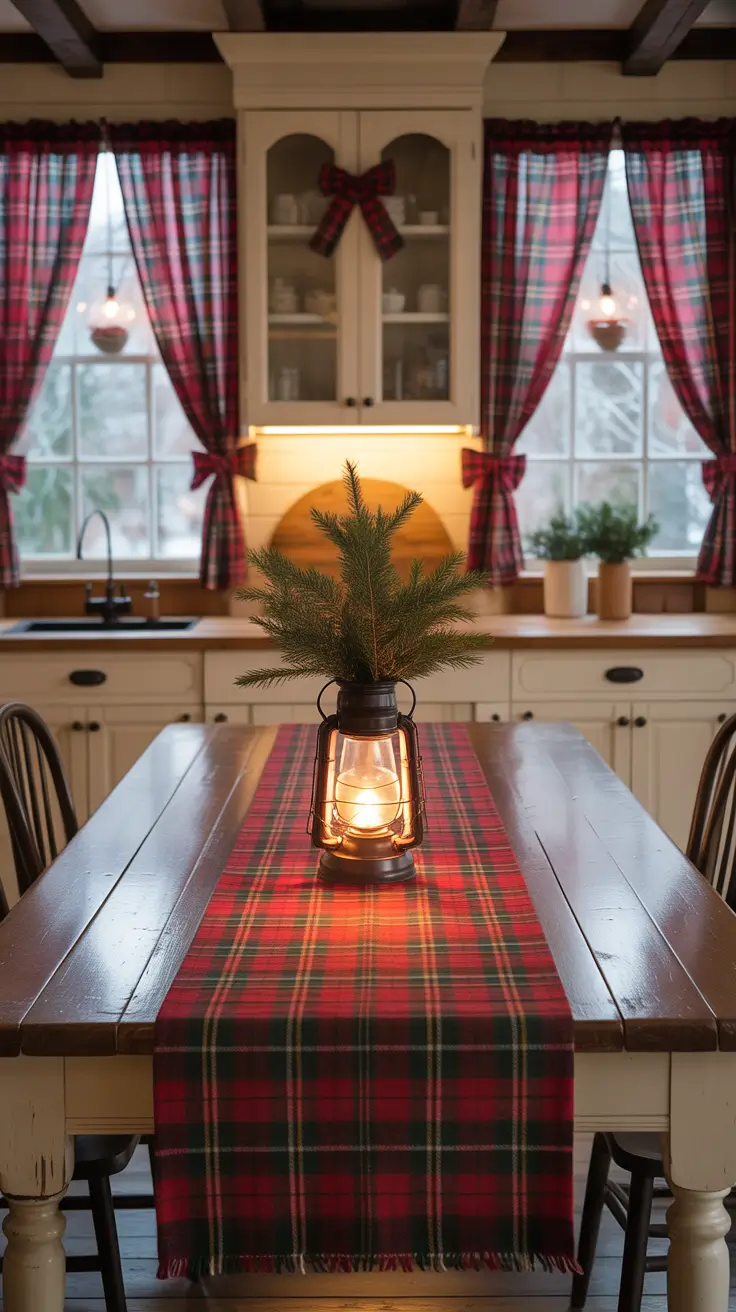 Christmas Kitchen Decor Ideas 2025 Plaid Patterns In Kitchen Decor