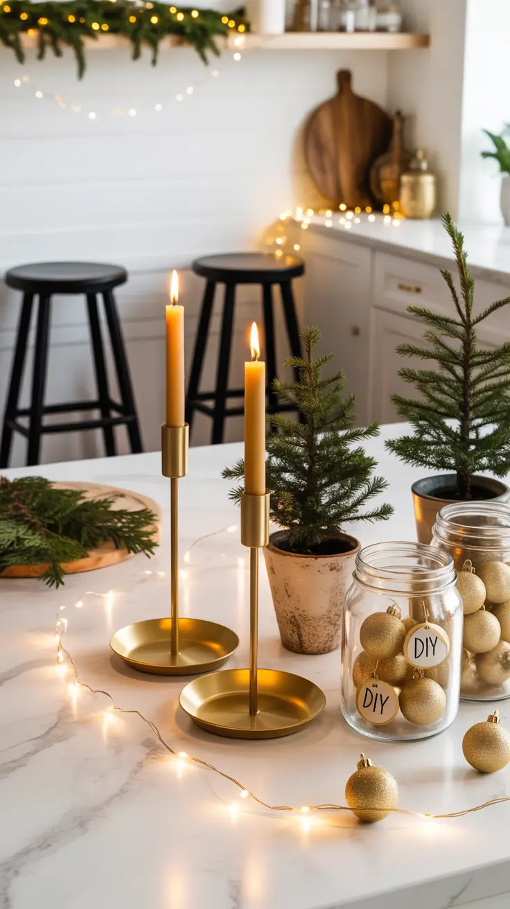 Christmas Kitchen Decor Ideas 2025 Festive Counter DIY Projects