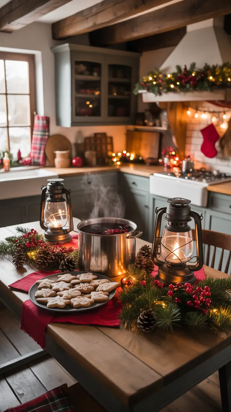 Christmas Kitchen Decor Ideas 2025 Rustic Christmas Kitchen Style 2025