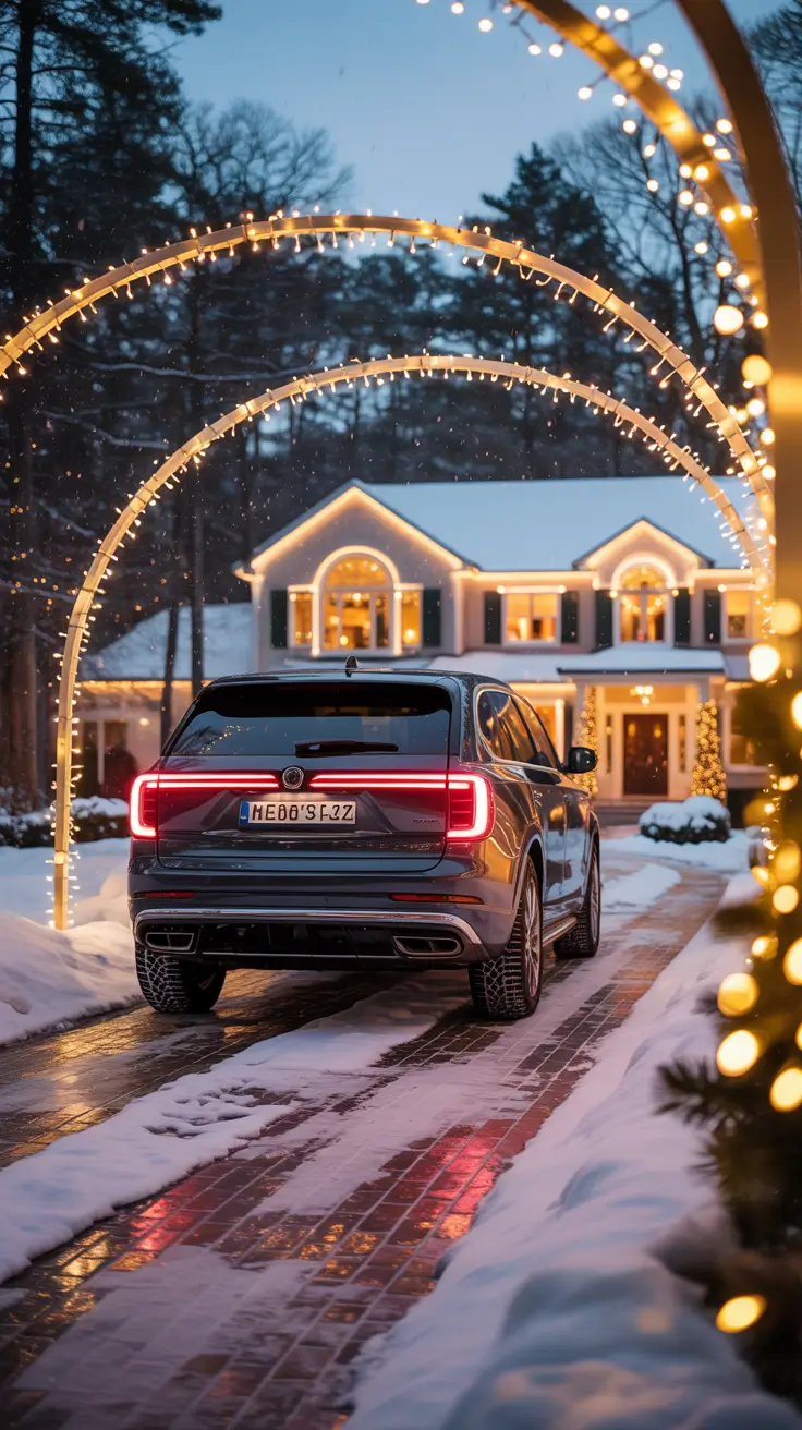 Christmas Lights Ideas 2025 Driveway Christmas Lights Pathway