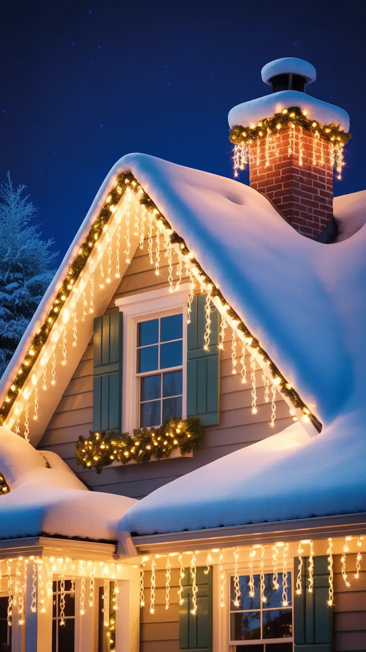 Christmas Lights Ideas 2025 Roof Christmas Lights Masterpieces
