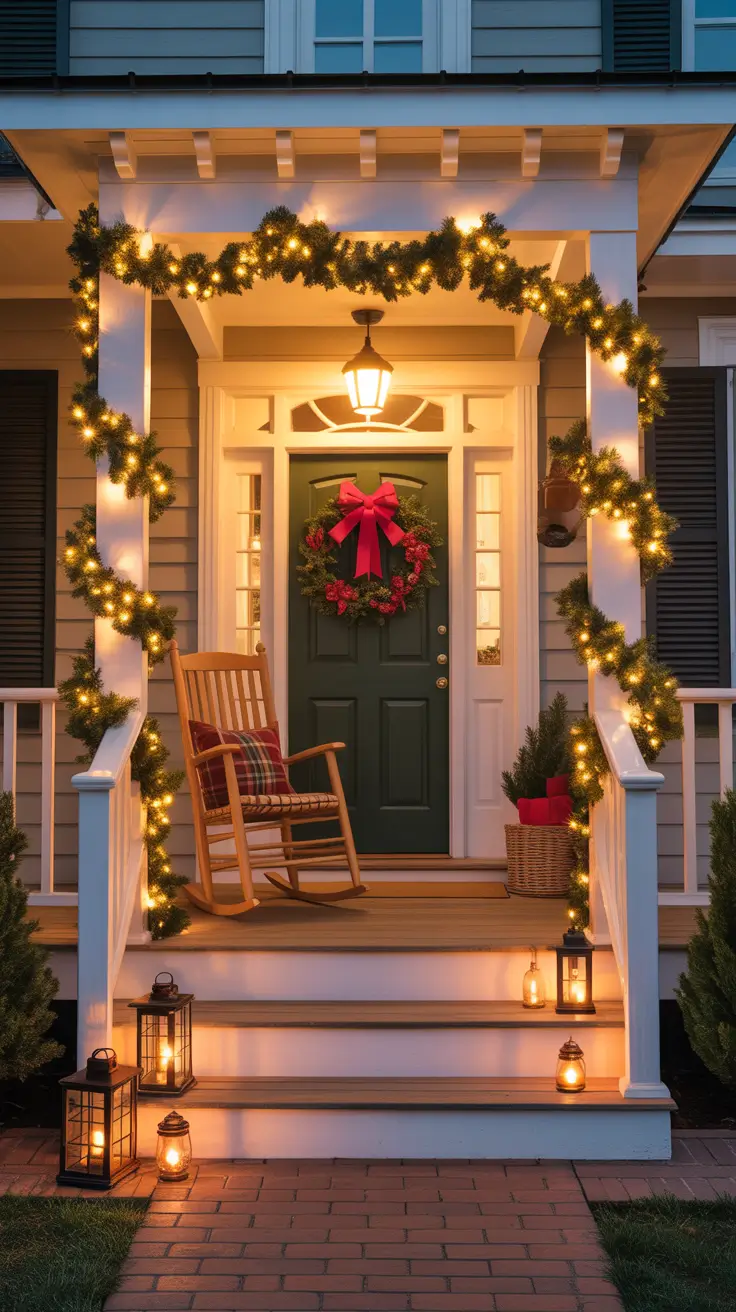 Christmas Lights Ideas 2025 Porch Lights Welcome