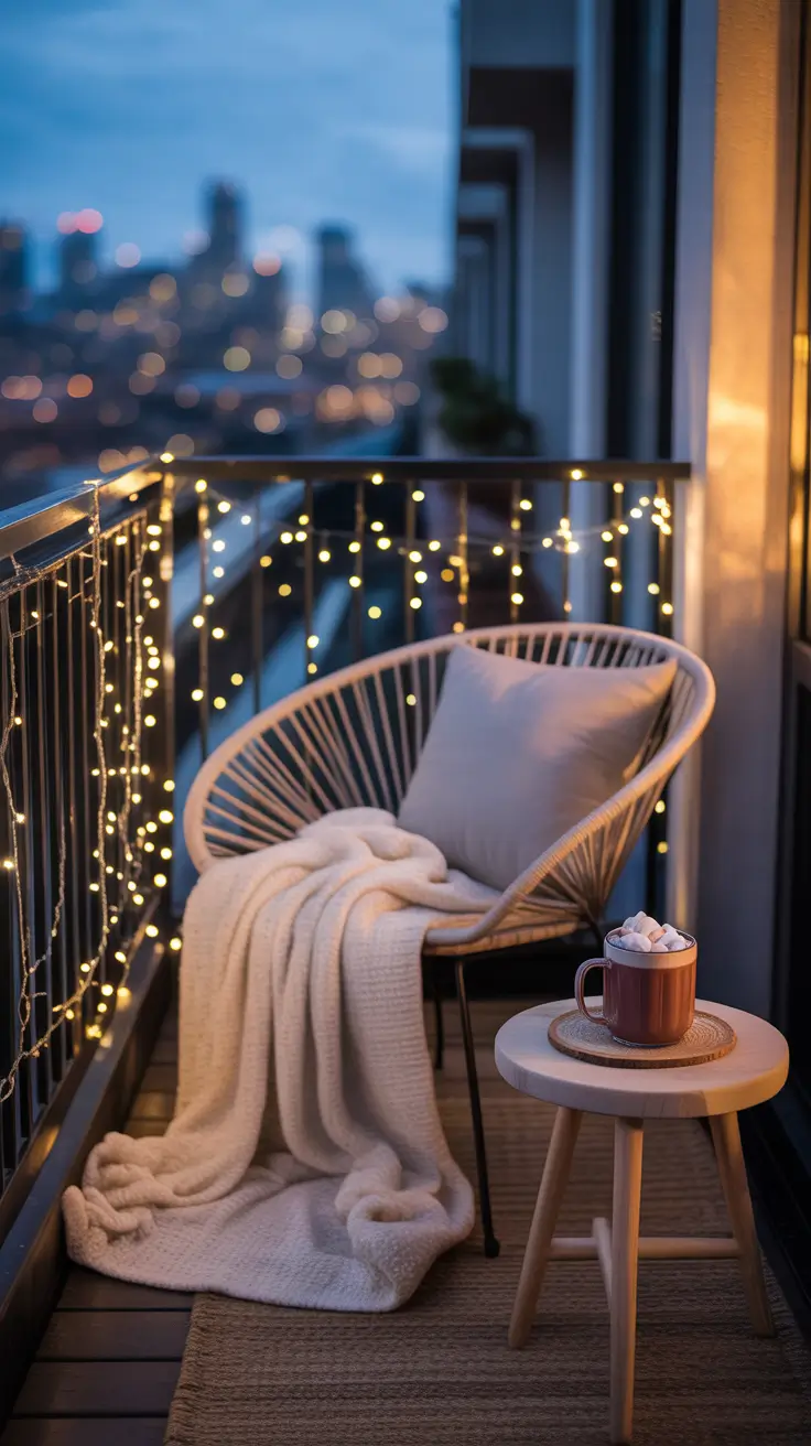 Apartment-Friendly Christmas Lights