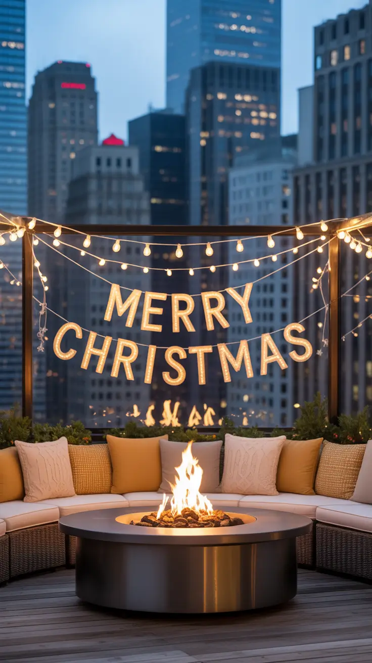 Roof Top Christmas Lights Wonder