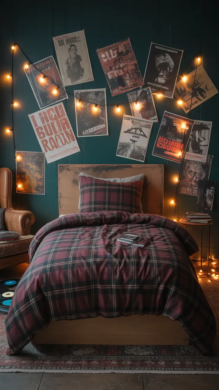 Christmas lights in the bedroom 2025 Cozy with string lights