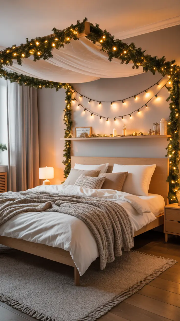 Christmas lights in the bedroom 2025 Creative ways to use