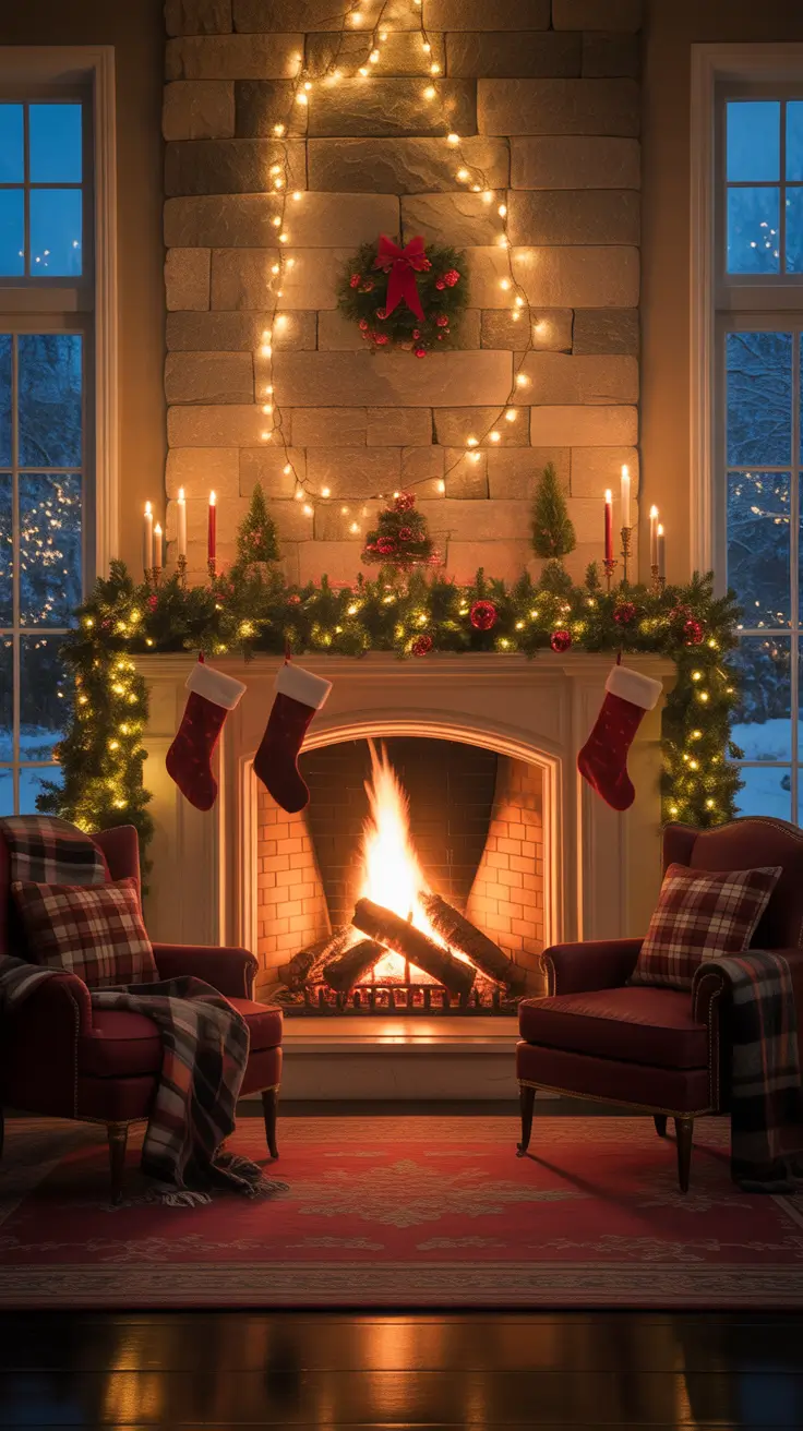Christmas Mantle Decor Ideas 2025 Festive Fireplaces To Warm The Season