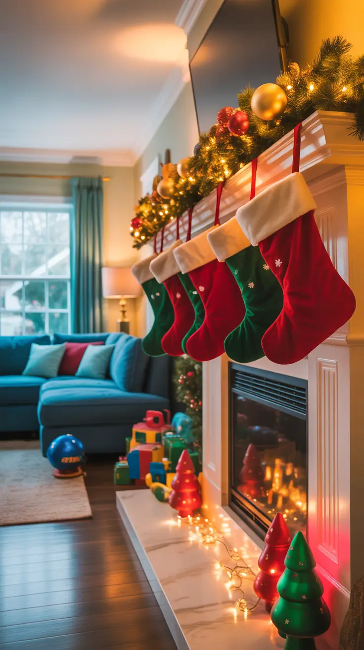 Christmas mantle decor ideas 2025 Fun Mantle Decor For The Family