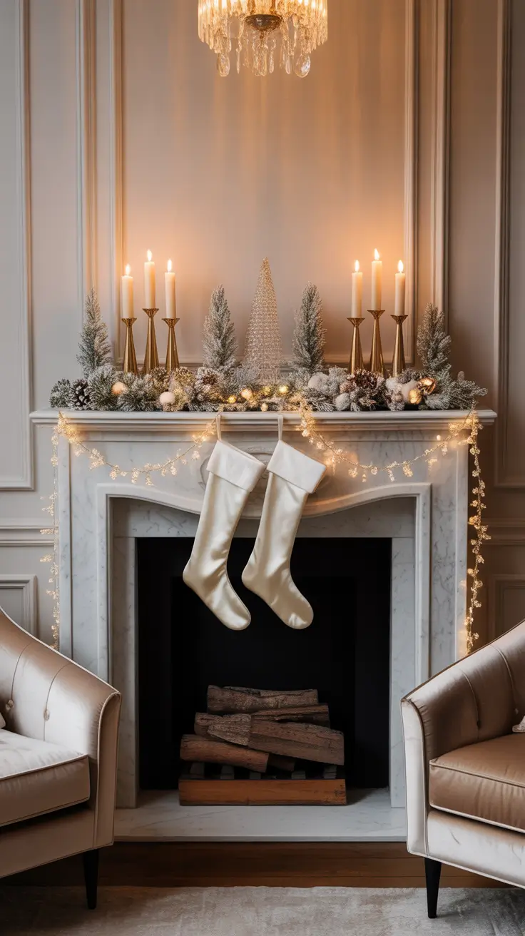 Christmas Mantle Decor Ideas 2025 Elegant Mantle Styling For 2025