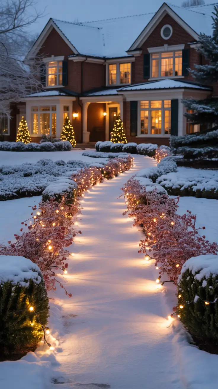 Christmas Pathway Lights 2025 Magical Glow Of Christmas Pathway Lights 2025