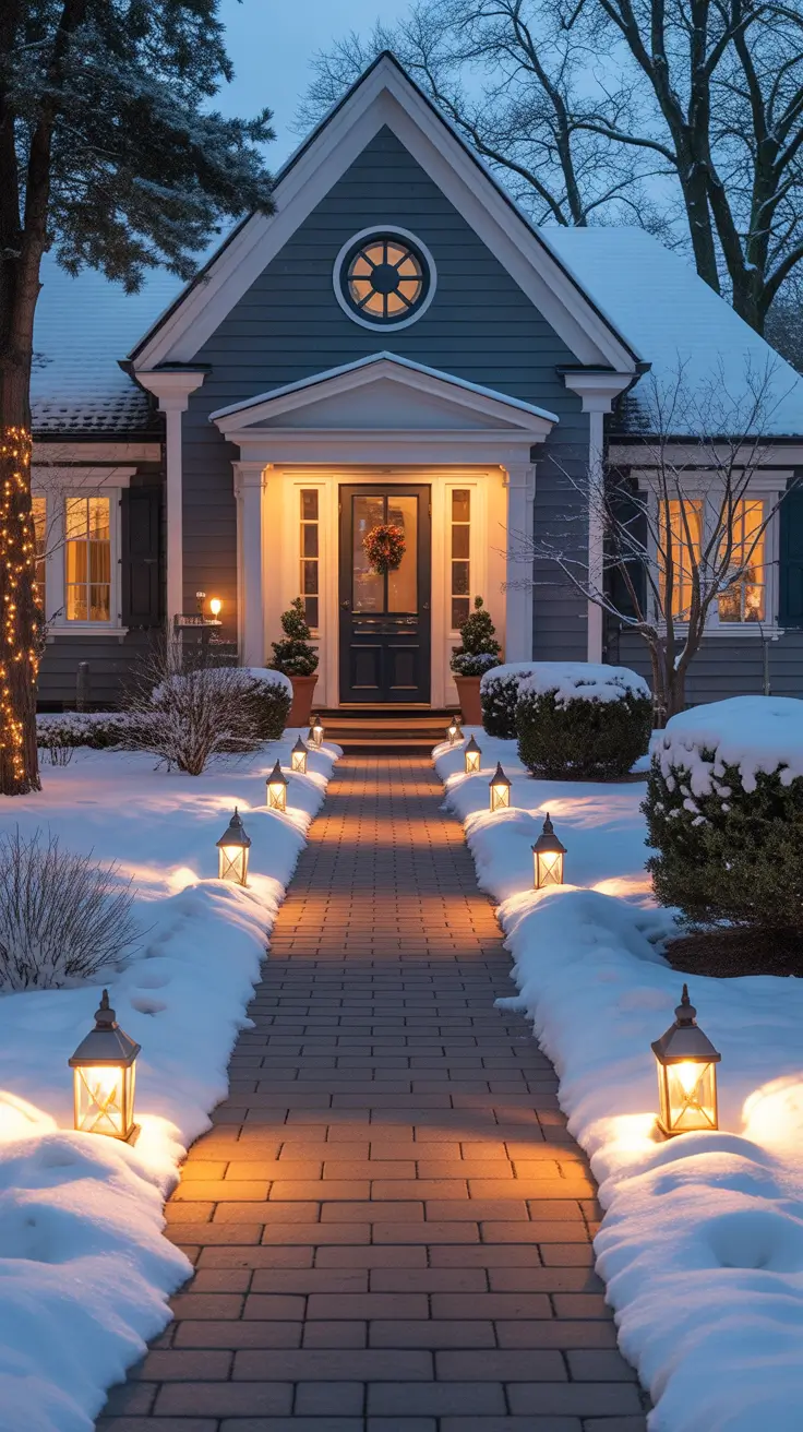 Christmas Pathway Lights 2025 Stairway Illumination With Festive Flair