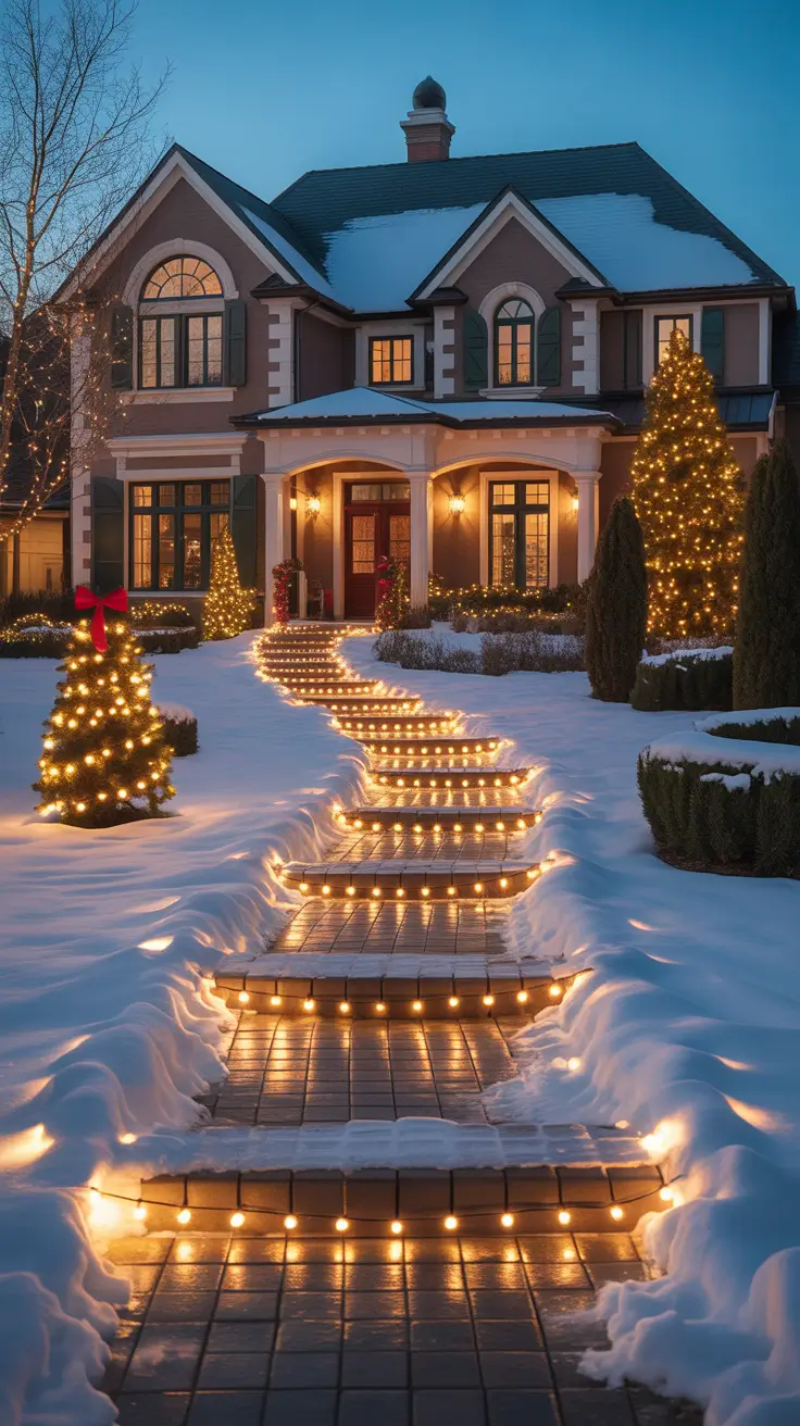 Christmas Pathway Lights 2025 Magical Glow Of Christmas Pathway Lights 2025