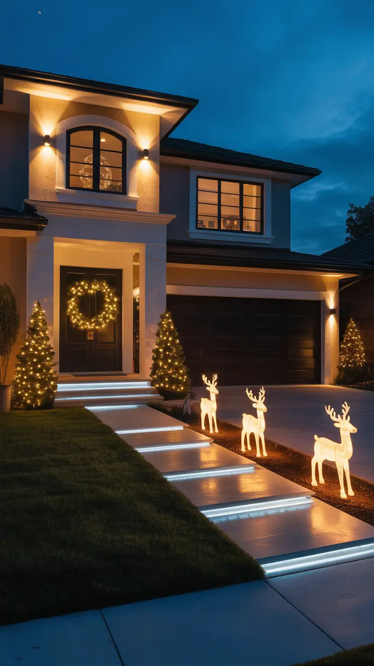 Christmas Pathway Lights 2025 Eco-Friendly Diy Christmas Lighting Ideas