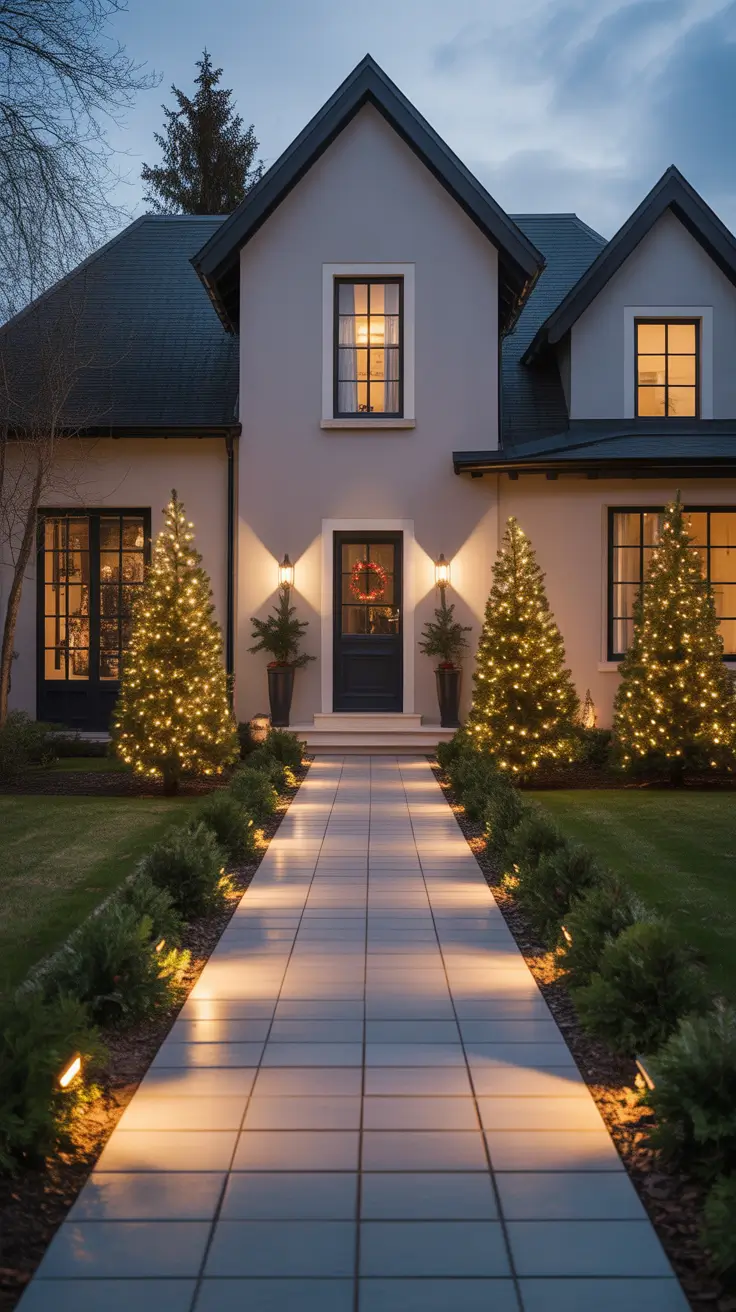 Christmas Pathway Lights 2025 Eco-Friendly Diy Christmas Lighting Ideas