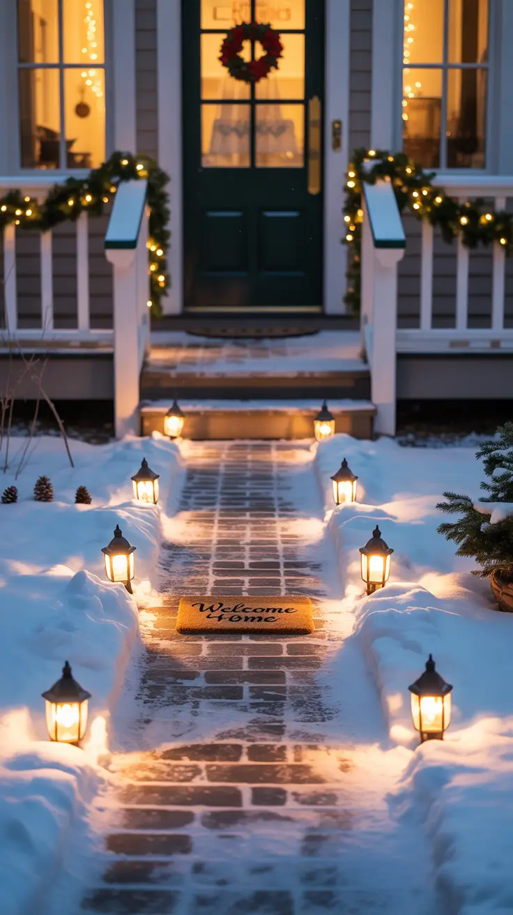 Christmas Pathway Lights 2025 Outdoor Christmas Pathway Lights For A Cozy Welcome