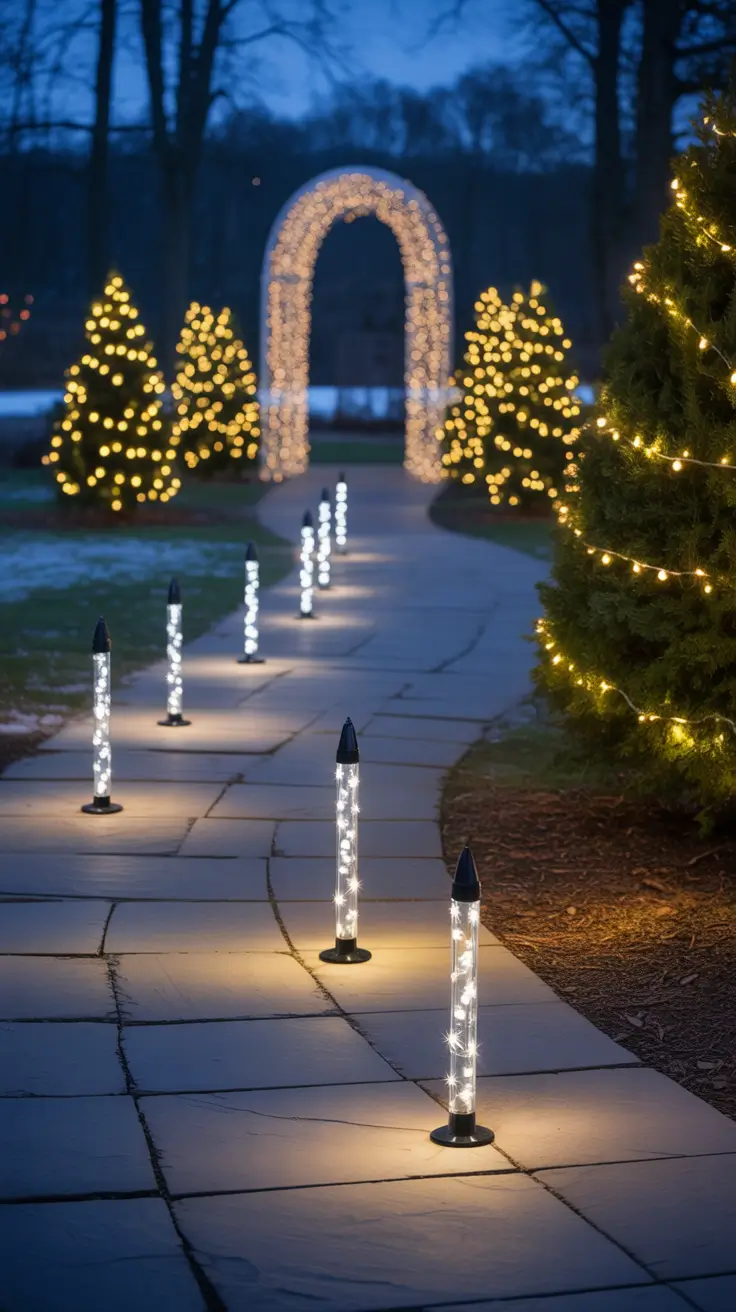 Christmas Pathway Lights 2025 Walkways Sparkling With Festive Charm